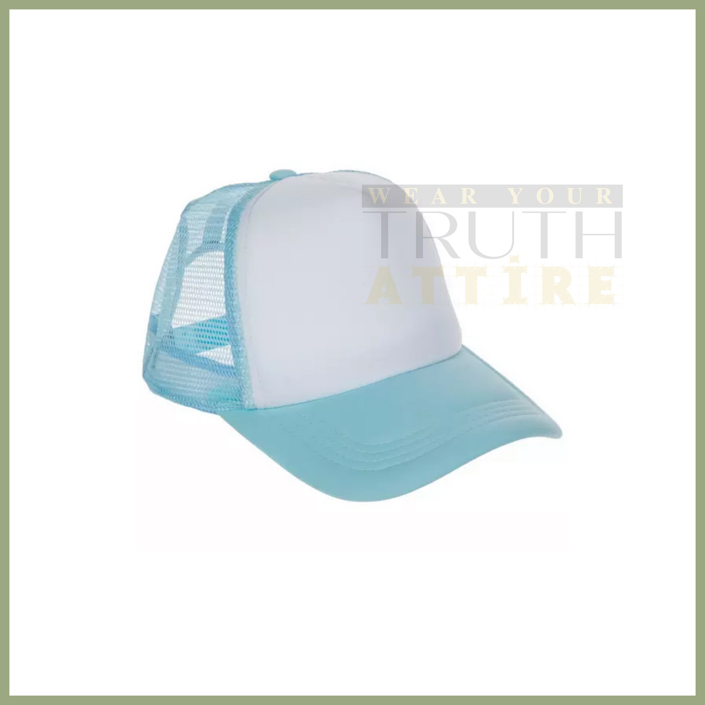 Baby Blue Trucker Hat