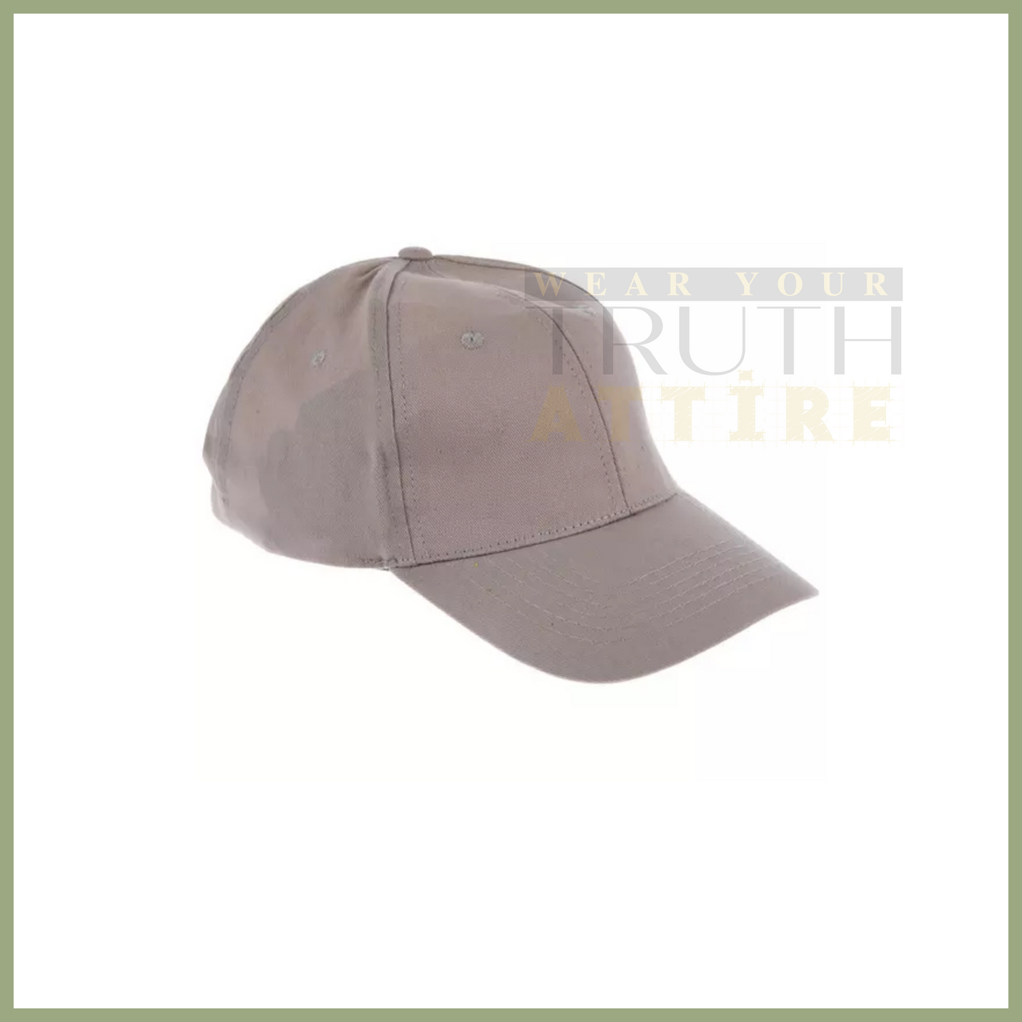Grey Baseball Cap