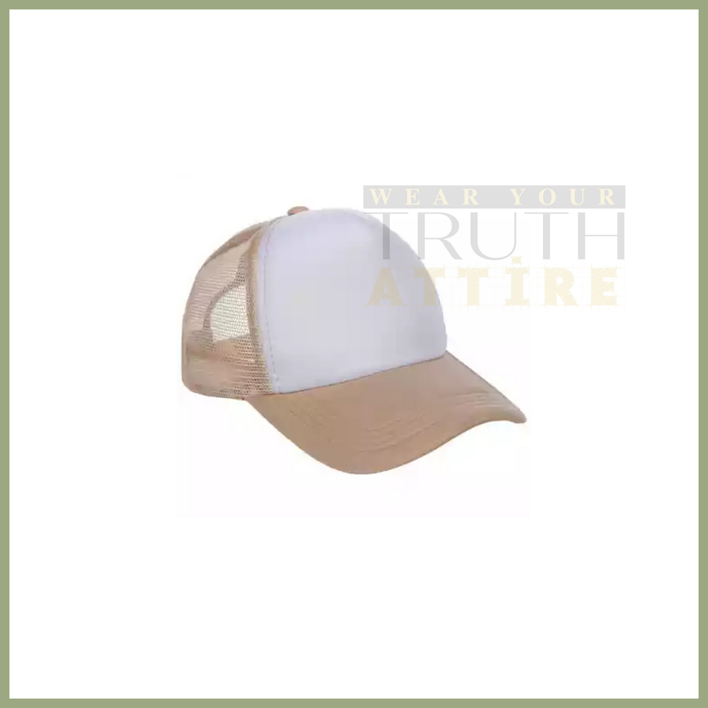 Tan Trucker Hat