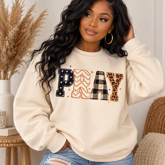 Pray faith sweatshirt by Wear Your Truth Attire