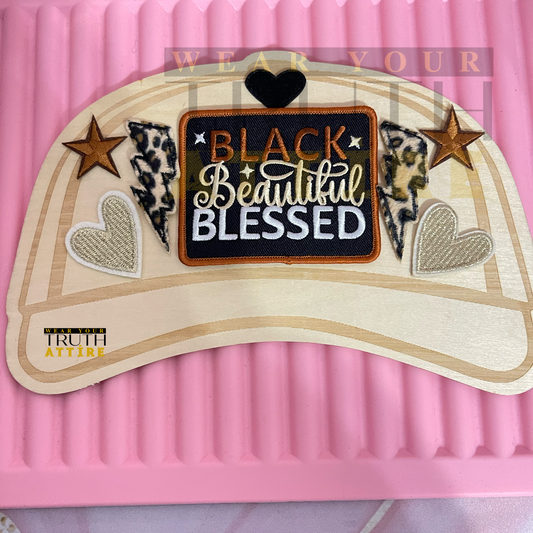 Black Beautiful Blessed Design