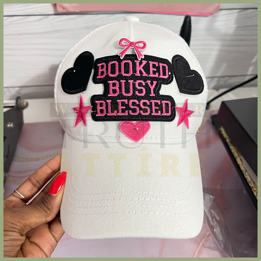 Booked Busy Blessed {Junk Hat}