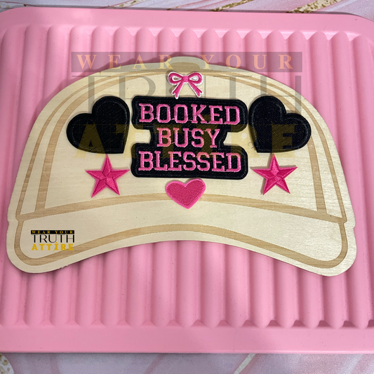 Booked Busy Blessed Design
