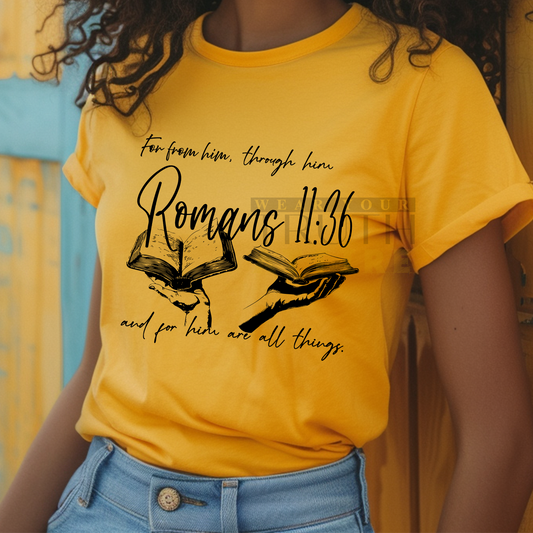 Romans 11:36