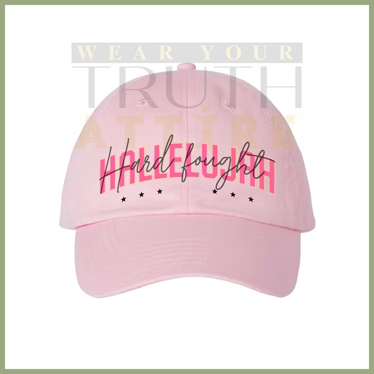 Hard Fought Hallelujah Pink
