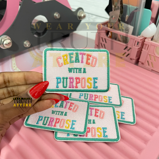 Created With A Purpose Patch