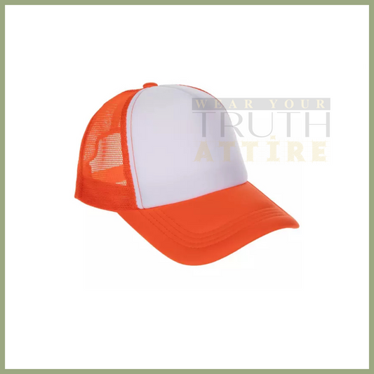 Orange Trucker Hat