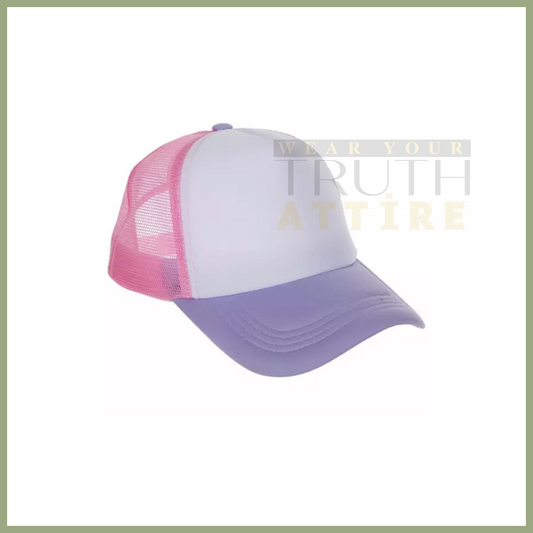 Pink & Purple Trucker Hat