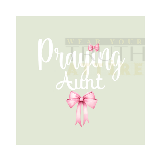 Praying Aunt Design
