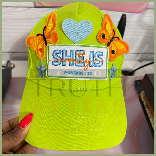 She Is Worthy {Junk Hat}