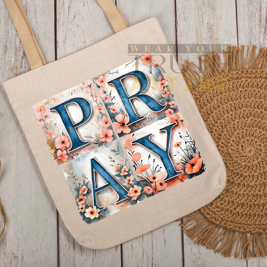 Pray Tote Bag